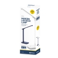 PLATINET RECHARGEABLE DESK LAMP 4000MAH 5W WHITE [45240]