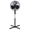 PLATINET STANDING FAN 16" BLACK [44733]