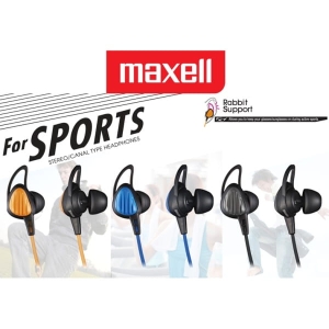 MAXELL SŁUCHAWKI/EARPHONES SPORTS HP-S20 BLUE 303606.00.CN