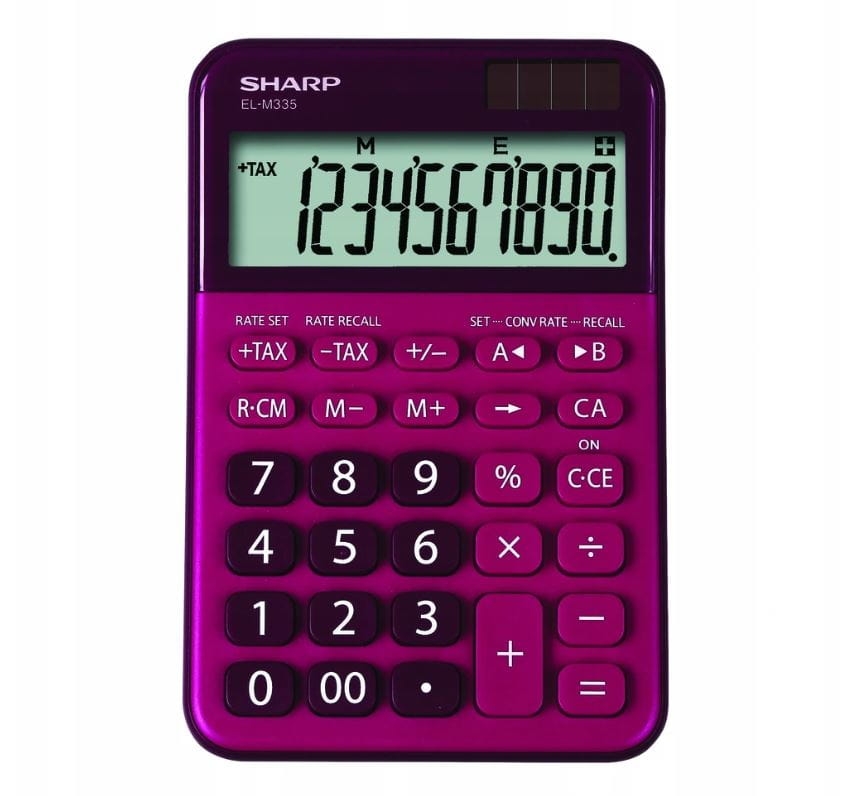 SHARP CALCULATOR DESKTOP ELM335BRD-815
