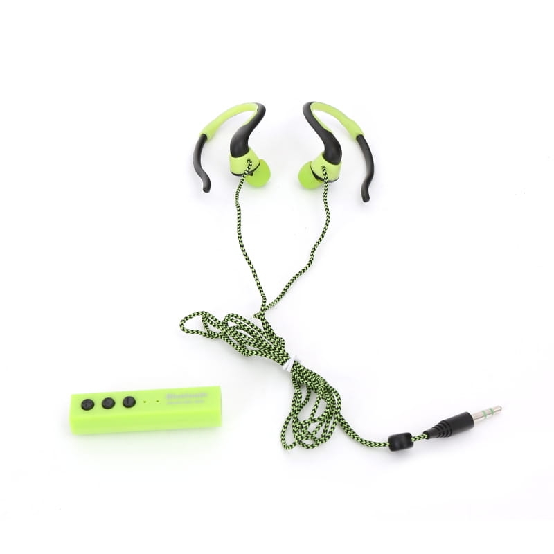 FIESTA EARPHONES BLUETOOTH + SELFIE SHUTTER FIS915 GREEN
