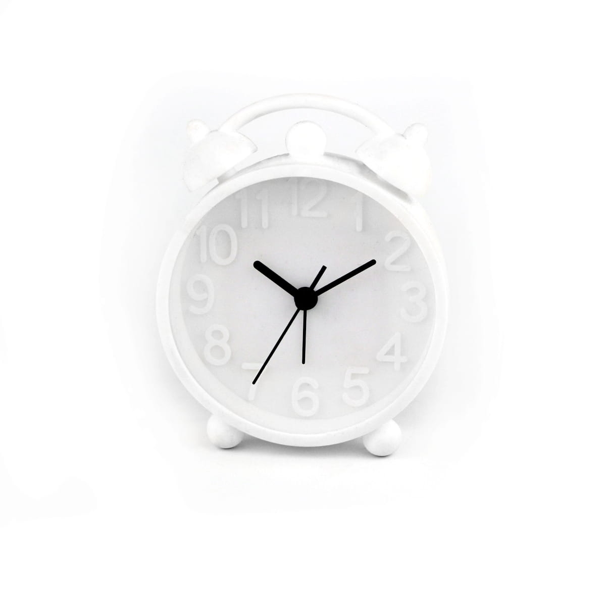 PLATINET ALARM CLOCK HAPPINESS WHITE