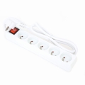 FIESTA LISTWA ZASILAJĄCA 1,5M 10A 5 SOCKET TYPE E FRENCH WHITE [42043]