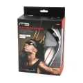FREESTYLE HI-FI STEREO HEADSET MIC + ADAPTER 1-2 FH4005 WHITE [42726]