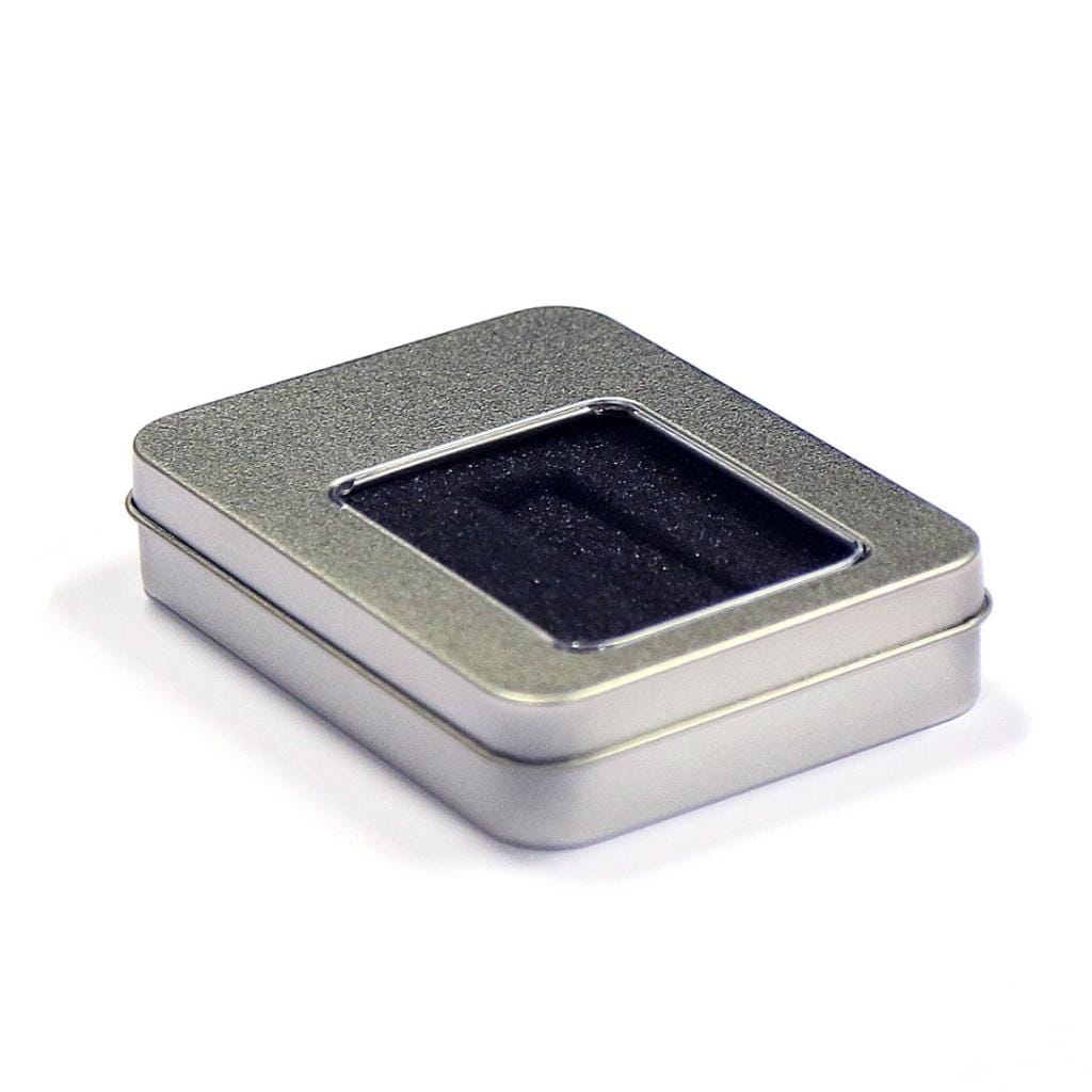 PENDRIVE BOX 17 115x85x22 SILVER [45170]