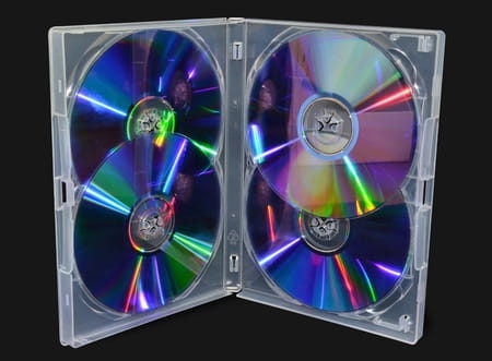 PUDEŁKO DVD 14MM AMARAY 4 CLEAR SIDE-BY-SIDE