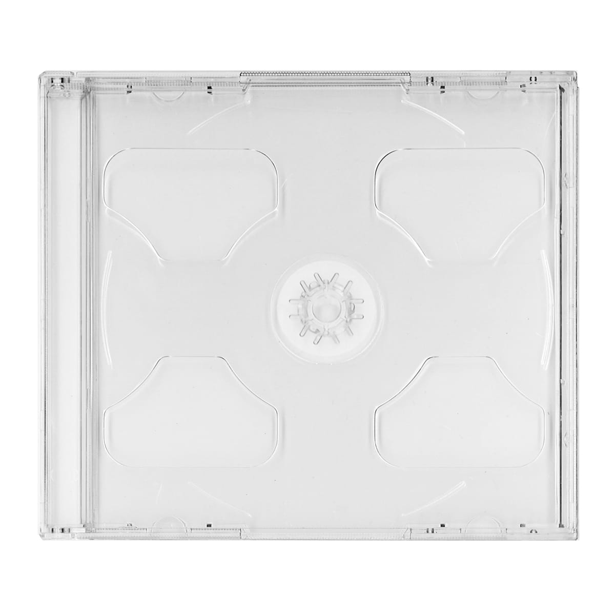 PUDEŁKO JEWEL CASE 2 CD CLEAR 44845