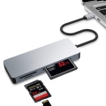 PLATINET MULTIMEDIA ADAPTER USB Type-C CARD READER MICRO SD SDHC SDXC CF [44707]