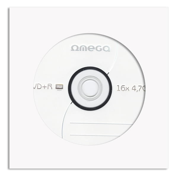 OMEGA DVD+R 4,7GB 16X KOPERTA*10 [40550]