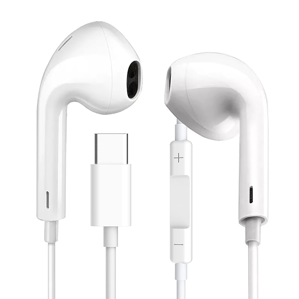 0FISEMW10 FIESTA EARPHONES WITH MIC USB C WHITE