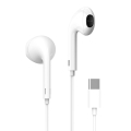 0FISEMW10 FIESTA EARPHONES WITH MIC USB C WHITE
