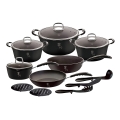 ZESTAW GARNKÓW 15 CZĘŚCIOWY BLACK PROFESSIONAL LINE BH/6129