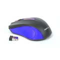 MOUSE OMEGA OM-419 WIRELESS 2,4GHz 1000DPI BLACK/BLUE NANO USB RECEIVER [41792]