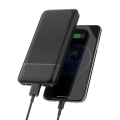 PLATINET POWER BANK 10000mAh Polymer ABS Texture Black [45720]