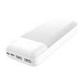 PLATINET POWER BANK 20000mAh Polymer ABS Texture White [45723]