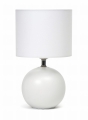 Ceramiczna lampka E27 25W biała