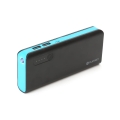 PLATINET POWER BANK 8000mAh + microUSB cable + torch BLACK/BLUE [42417] EOL