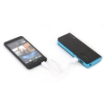 PLATINET POWER BANK 8000mAh + microUSB cable + torch BLACK/BLUE [42417] EOL