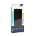 PLATINET POWER BANK 8000mAh + microUSB cable + torch BLACK/BLUE [42417] EOL