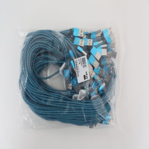 Kabel USB-microUSB OMEGA Varan 2A 1 m niebieski