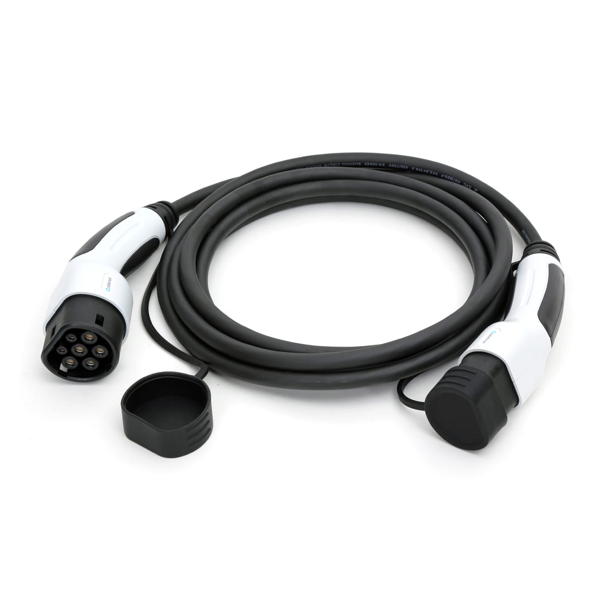 Kabel do ładowania samochodów elektrycznych Type 2 11kW 5 metrów
