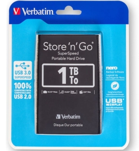 Przenośny dysk Verbatim 1TB USB 3.0