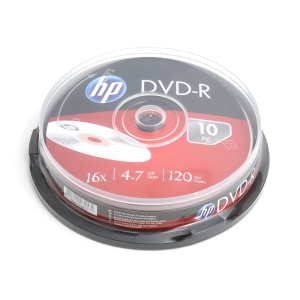 HP DVD-R 4.7 GB 16X (10 szt.)