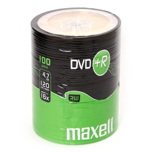MAXELL DVD+R 4,7 GB 16X (100 szt.)