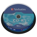 VERBATIM CD-R 700MB 52X EXTRA PROTECTION CAKE*10  43437