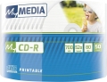 MyMEDIA by Verbatim CDR 700MB 52X WIDE PRINTABLE 50PK Wrap  69206