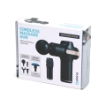 PLATINET MASSAGE GUN PISTOLET WIBRACYJNY DO MASAŻU 1800mAh, 25W, 3200rpm, 5 massage tips [45799]