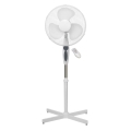 PLATINET REMOTE STANDING FAN 16" GREY [44750]