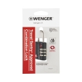 Wenger Kłódka Szyfr Travel Sentry Approved Combination Lock Black ( R ) 604563