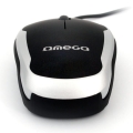 MOUSE OMEGA OM-072 3D 800DPI BLACK+SILVER USB [40289] EOL