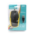 MOUSE OMEGA OM-072 3D 800DPI BLACK+YELLOW USB [40290]