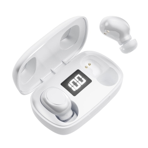 Bezprzewodowe słuchawki TWS Bluetooth v5.0 ze stacją ładującą