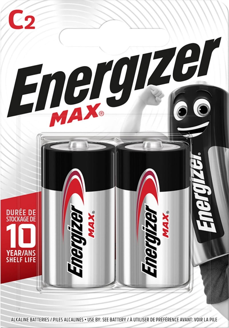 BATERIA ENERGIZER MAX C LR14 BLISTER 2 SZT.