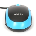 MOUSE OMEGA OM-06V OPTICAL 1200DPI VALUE LINE BLACK/BLUE [41644]
