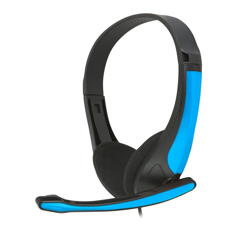 FREESTYLE HI-FI STEREO HEADSET + MIC FH4088O BLUE [43086]