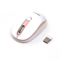 OMEGA MOUSE MYSZ BEZPRZEWODOWA 1000/1200/1600 DPI WHITE-PINK [45861]