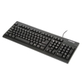 KEYBOARD US OMEGA OK-010 BLACK USB [56505] EOL