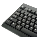 KEYBOARD US OMEGA OK-010 BLACK USB [56505] EOL