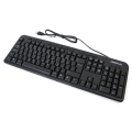 KEYBOARD GR OMEGA OK-125 M-MEDIA SLIM BLACK USB greek version [42139]