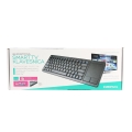 KEYBOARD WIRELESS SK OMEGA FOR SMART TV BLACK + TOUCHPAD [44425]