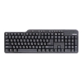 KEYBOARD RU OMEGA OK-124 RUSSIAN Draco SLIM BLACK USB wersja rosyjska [40831]