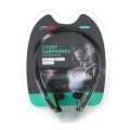 FREESTYLE IN-EAR EARPHONES + MIC SPORT FH1019 BLACK + GREEN [42443] EOL
