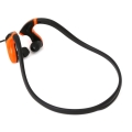 FREESTYLE IN-EAR EARPHONES + MIC SPORT FH1019 BLACK + ORANGE [42444] EOL