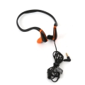 FREESTYLE IN-EAR EARPHONES + MIC SPORT FH1019 BLACK + ORANGE [42444] EOL