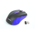 MOUSE OMEGA OM-419 WIRELESS 2,4GHz 1000DPI BLACK/BLUE NANO USB RECEIVER [41792]