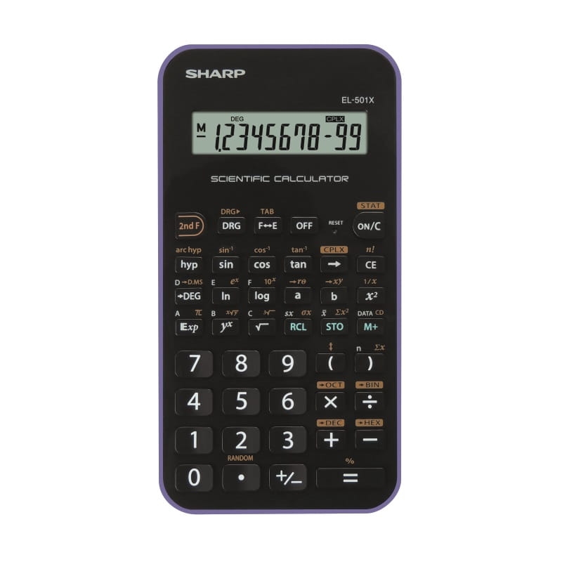 SHARP CALCULATOR SCIENTIFIC BOX EL501XVL